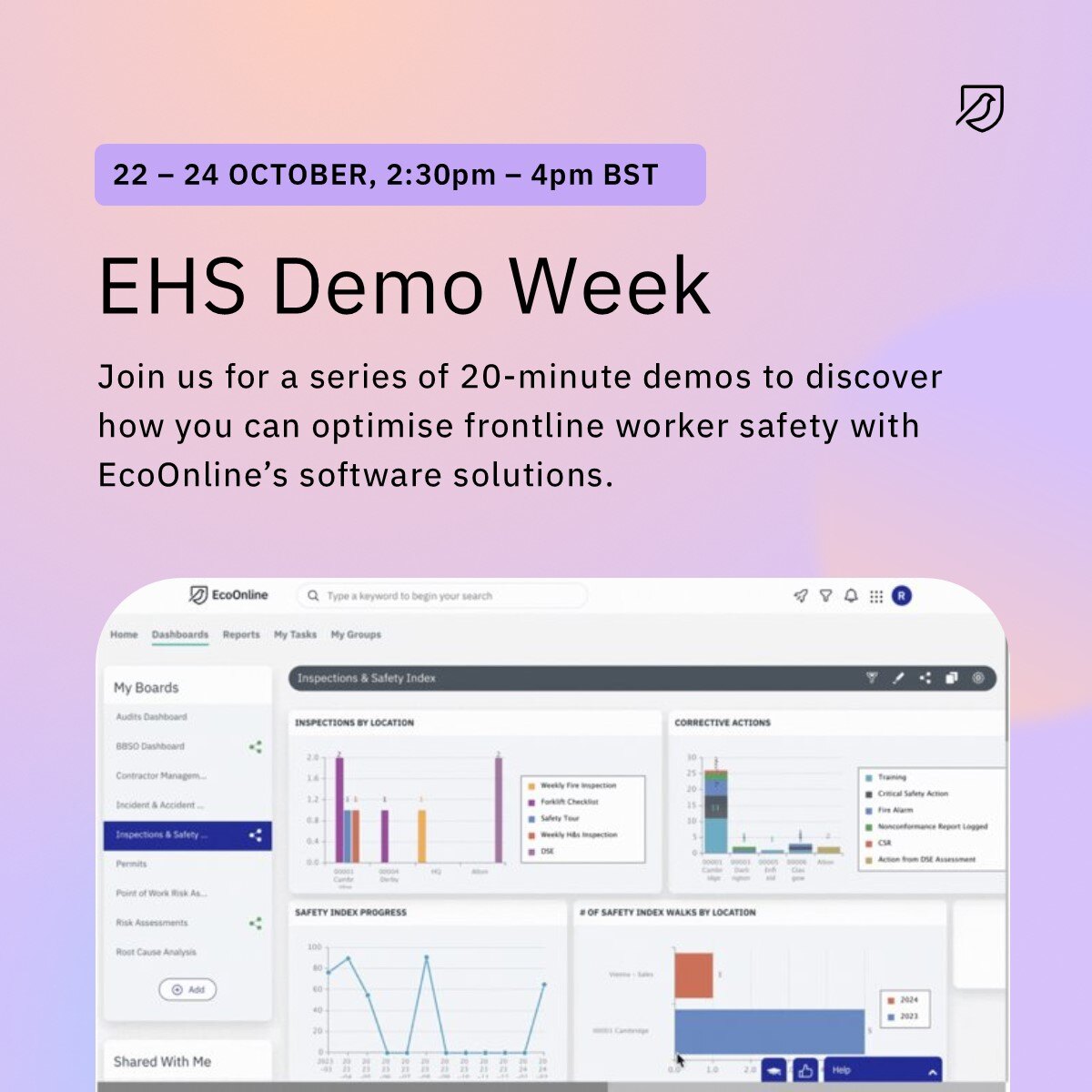 EHS Demo Week - linkedin post - UKI