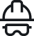 helmet glasses icon