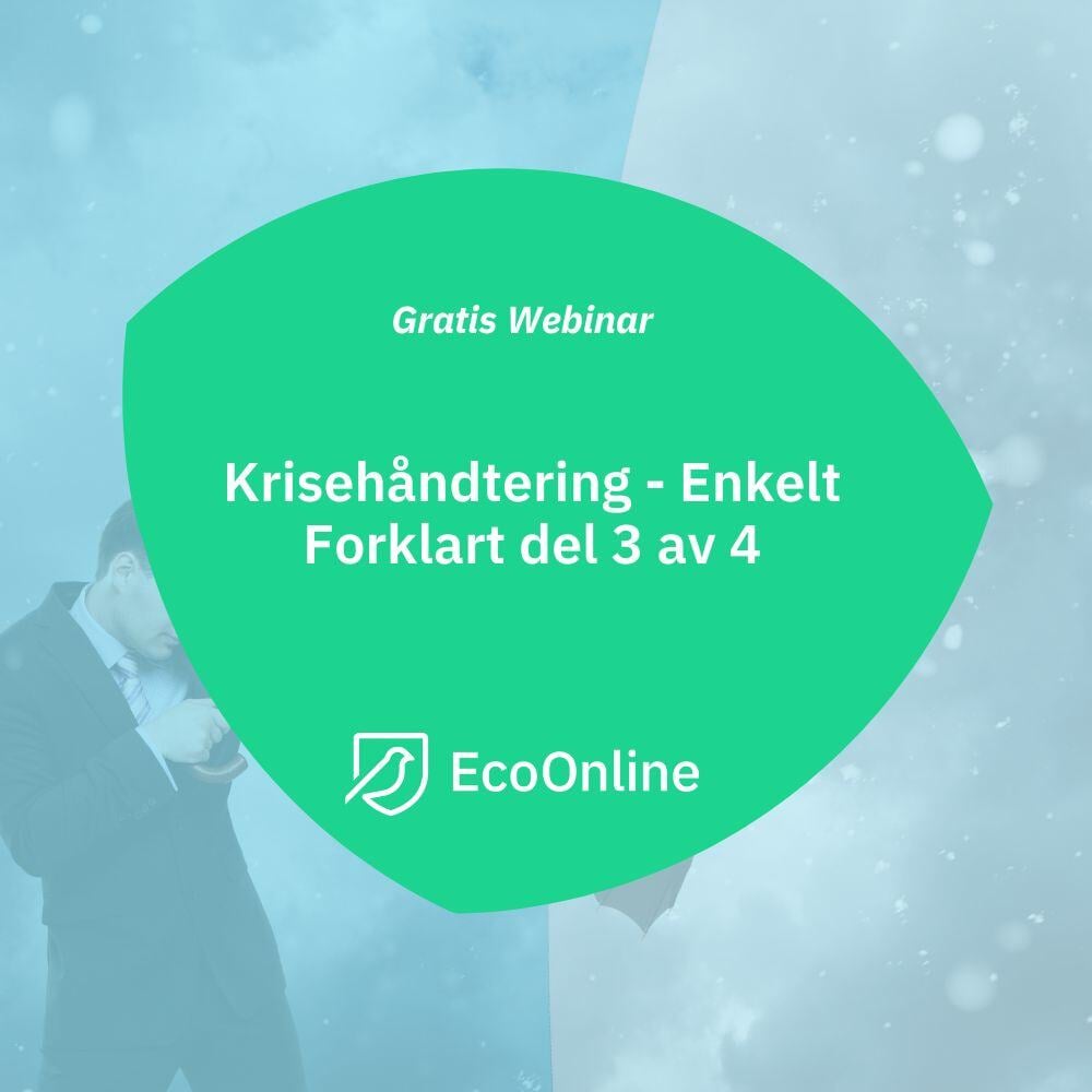 Krisehåndtering - Enkelt Forklart del 3 av 4-1