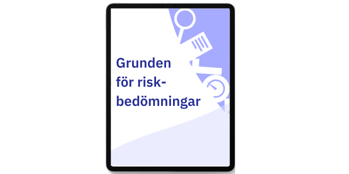 SE Image Guide Front page Grunden för Riskbedömningar 101 basic guide