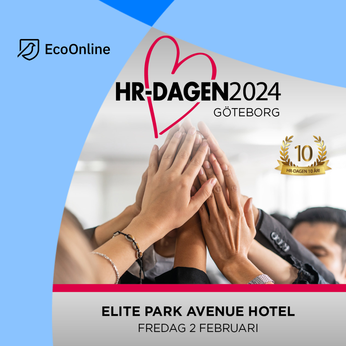 EcoOnline är med på HR-dagen i Göteborg 2 februari 2024